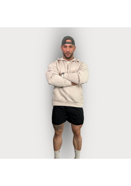 Oversize Pamuklu 3 Iplik Sweatshirt Hoodie - Titan Serisi modelleri