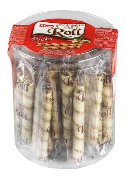 Caferoll Fındıklı 10 Gr. 25 Adet (1 Silindir Kutu)