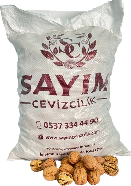 Sayım Cevizcilik Chandler Ince Kabuklu Ceviz yeni mahsül 5 kg