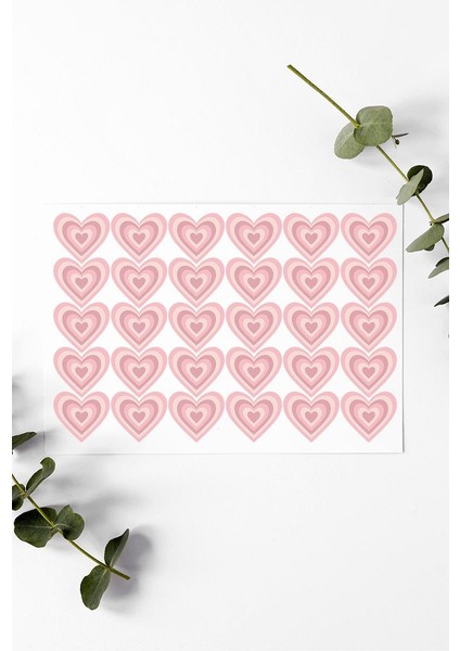 Desenli Thank You Teşekkür Stickers Paketleme Çıkartma PYTKSTK98