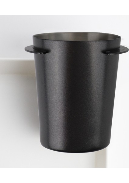 58MM Espresso Kahve Dozaj Yakalayıcı Bardak Toz Besleyici Makinesi Dayanıklı Parça Aşınma Distribütörü Coffeeware Parçaları Siyah (Yurt Dışından)
