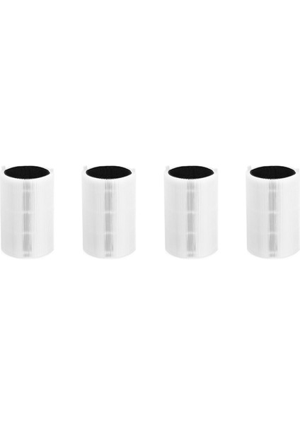 Blueair Blue Pure 411/411+ ve Blueair 3210 Hava Temizleme Filtresi Aktif Karbon Filtre Için 4x Yedek Filtre (Yurt Dışından)