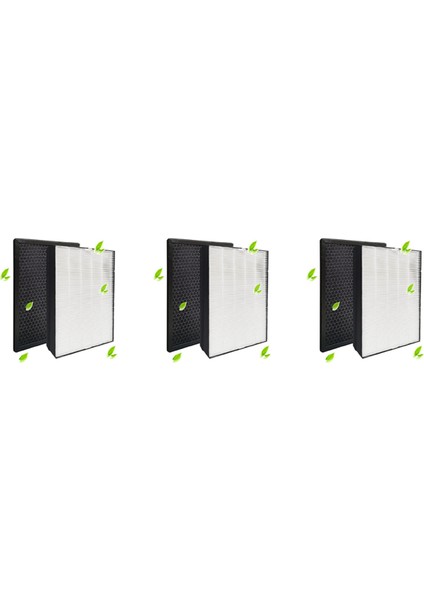 Philips FY2420/40 FY2422/40 Için 3x Hepa Filtre Yedek Filtre, Hava Temizleme Cihazı 2000 2000I Serisi, AC2889 AC2887'YI Değiştirin (Yurt Dışından)