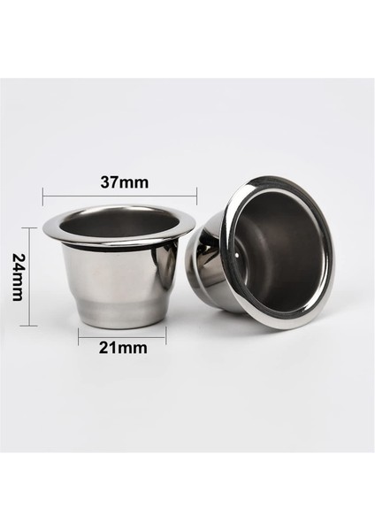 2x Yeniden Kullanılabilir Kahve Kapsülleri Doldurulabilir Kahve Kapsülleri Nespresso Kahve Makinesi Için Uygun Kapaklı Yeniden Kullanılabilir Kapsüller (Yurt Dışından) fiyatları