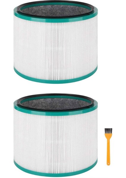 Dyson Pure Cool Link DP01, DP02 ve Dyson Pure Hot + Cool Link HP01, HP02, Parça Için 2'li Paket Yedek Hepa Filtre (Yurt Dışından)