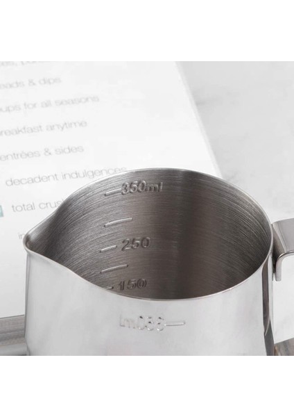 Süt Köpürtücü Fincan Kahve Köpürtme Sürahisi Barista Araçları Fincan Espresso Aksesuarları Latte Sanat Buharda Pişirme Kiti Gümüş (Yurt Dışından) modelleri