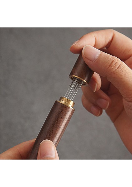 2x Kahve Sabotaj Paslanmaz Çelik Iğneler Espresso Tozu Karıştırıcı Dağıtıcı Eşitleyici Wdt Araçları B (Yurt Dışından) indirimleri