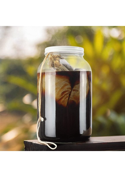 10 Paket Organik Yeniden Kullanılabilir Soğuk Kahve Demleme Filtreleri Çantası, 12 Inç Şarap Bira Filtreleri Çevre Dostu Örgü Pamuk Toddy Filtre (Yurt Dışından) indirimleri