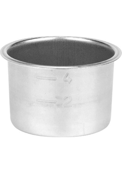2x Basınçlı Fincan Filtre Kahve Makinesi Espresso Aksesuarları Ayrılabilir Toz Bardak Paslanmaz Çelik Toz Kase Sepeti C (Yurt Dışından)