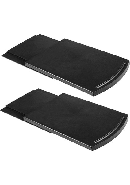 2x Mutfak Lavabo Sürgülü Kahve Tepsisi Mat, Dolap Altı Ekipmanları Kahve Makinesi Ekmek Kızartma Makinesi Tezgah Depolama Kaydırıcı Tabanı (Yurt Dışından)