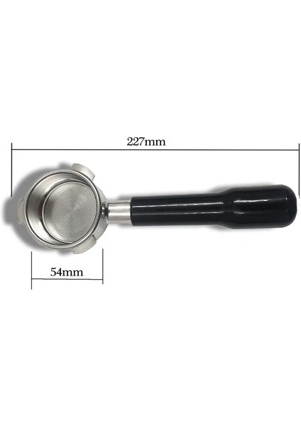 Breville Barista Express Için 3x 54MM Dipsiz Portafilter BES870XL BES870BSXL BES878BSS BES880BSS BES840XL ve Daha Fazlası B (Yurt Dışından)