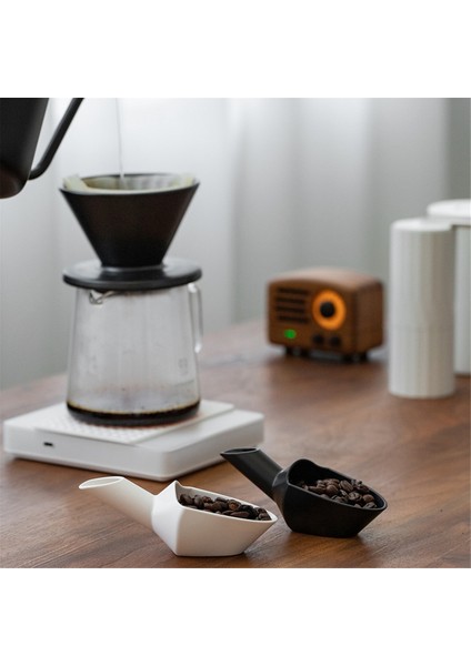 Cafede Kona Kahve Küreği Ölçüm Kaşığı 20G Kepçe Kahve Çekirdekleri Mutfak Ölçme Aracı Kahve Kaşığı Beyaz (Yurt Dışından) modelleri