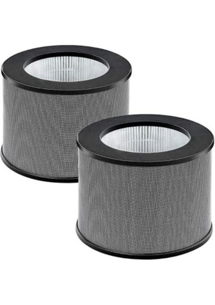 Taotronics TT-AP006 Hava Temizleme Cihazı Için 2'li Paket Yedek Filtre, 3'ü 1 Arada H13 Gerçek Hepa Filtre ve Aktif Karbon Filtre (Yurt Dışından)