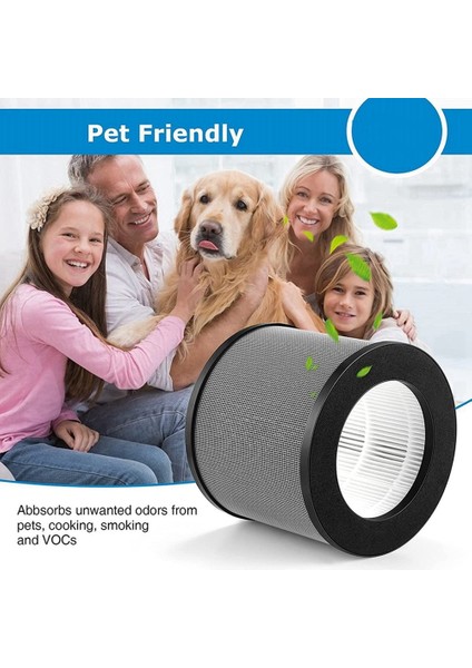 Taotronics TT-AP006 Hava Temizleme Cihazı Için 4'lü Paket Yedek Filtre, 3'ü 1 Arada H13 Gerçek Hepa Filtre ve Aktif Karbon Filtre (Yurt Dışından) fiyatları