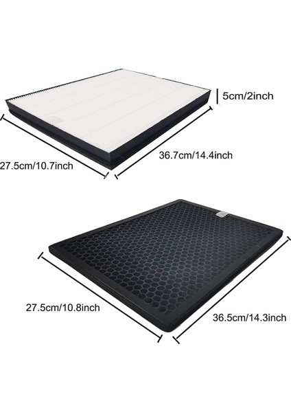 Philips FY2420/40 FY2422/40 Için Hepa Filtre Yedek Filtre, Hava Temizleme Cihazı 2000 2000I Serisi, AC2889 AC2887'YI Değiştirin (Yurt Dışından)