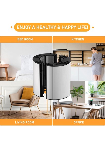 Dyson TP06 HP06 TP04 TP07 HP07 HP09 TP09 TP08 HP10 TP10 PH01 PH02 PH03 PH04 Hava Temizleme Cihazı Için Hepa Filtre Yedek (Yurt Dışından)