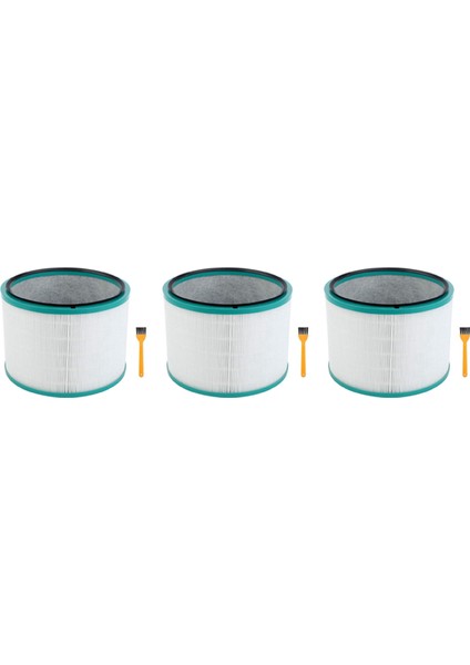 Dyson DP01 DP03 HP00 HP02 HP03 Masa Temizleyicileri Için 3x Filtre Değiştirmeleri Saf Sıcak Soğuk Bağlantı Hava Temizleme Cihazı Hepa Filtresi (Yurt Dışından)
