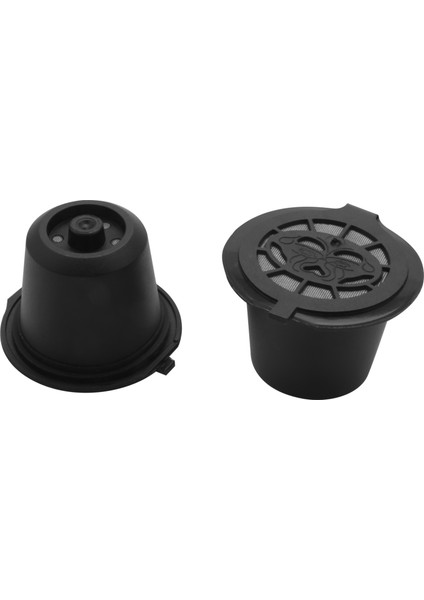 Nespresso Makineleri Kaşık Için 12X Doldurulabilir Yeniden Kullanılabilir Kahve Kapsülleri Bölmeleri (Yurt Dışından)