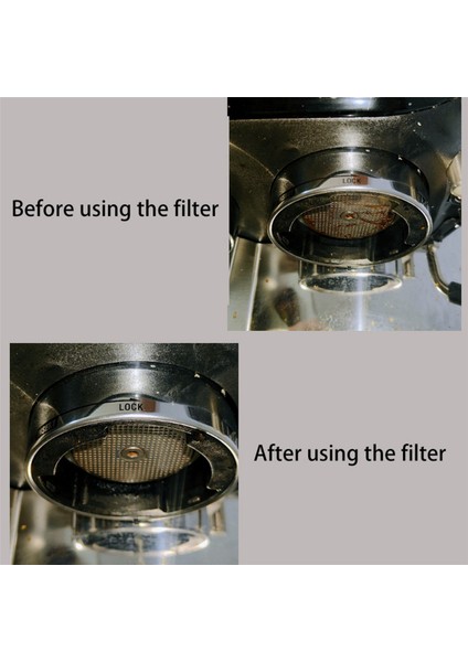 2 Adet 51MM Temaslı Duş Ekran Puck Ekran Filtre Örgüsü Expresso Portafilter Kahve Makinesi Için Evrensel Olarak Kullanılan (Yurt Dışından)
