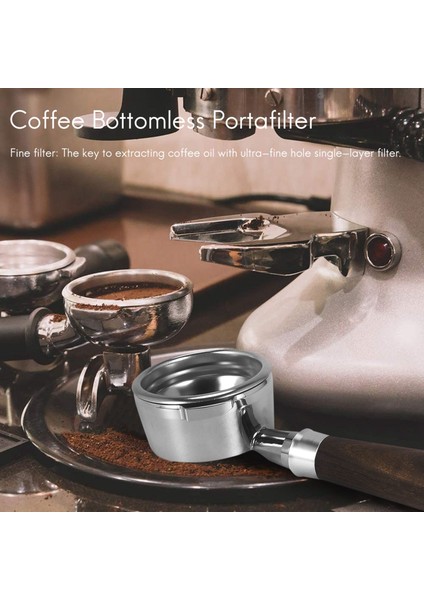 58MM Kahve Dipsiz Portafilter Gaggıa Filtre Sepeti Yedek Espresso Makinesi Aksesuarı Kahve Aracı A (Yurt Dışından) modelleri