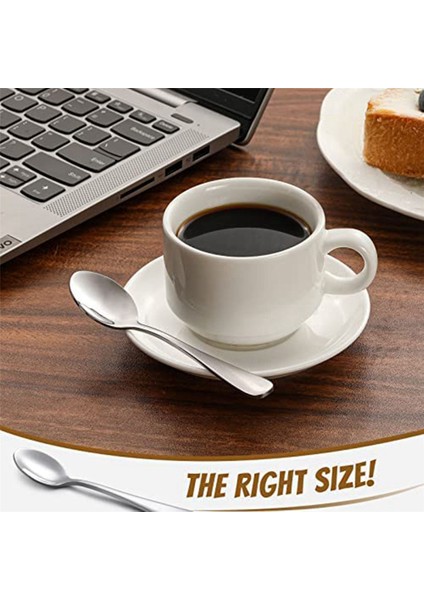 30 Parça Espresso Kaşığı, 4,7 Inç Paslanmaz Çelik Mini Kahve Kaşığı Tatlı Kaşığı (Yurt Dışından) fırsatları