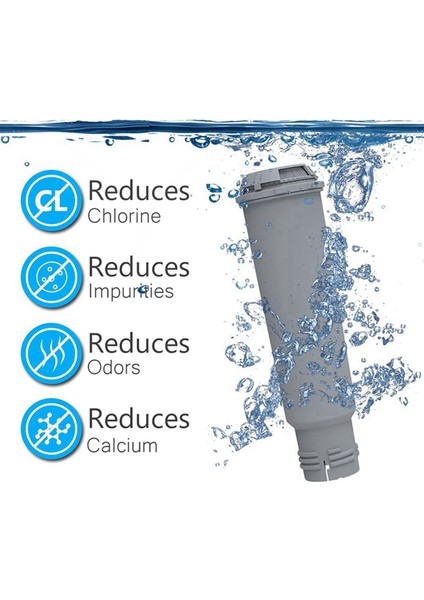 Krups Claris F088 Aqua Filtre Sistemi Için 2 Adet Espresso Makinesi Su Filtresi, Siemens, Nivona, Gaggenau, Aeg, Neff (Yurt Dışından) fırsatları