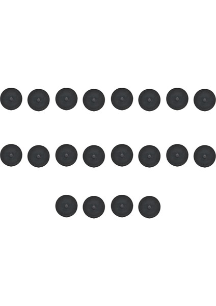 20 Adet Kör Filtre Backflush Disk Kauçuk Espresso Makineleri Için Bira Kafası Geri Yıkama Contası (Yurt Dışından)