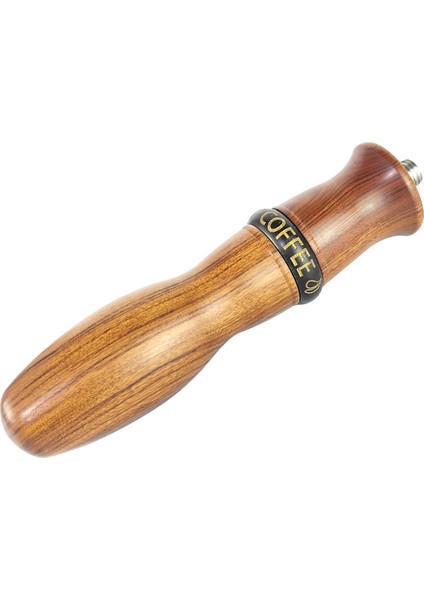 Kahve Masif Ahşap Saplı M10, Döner Kolu Espresso Kahve Makinesi Araçları Aksesuarları Barista Ev A Için (Yurt Dışından)