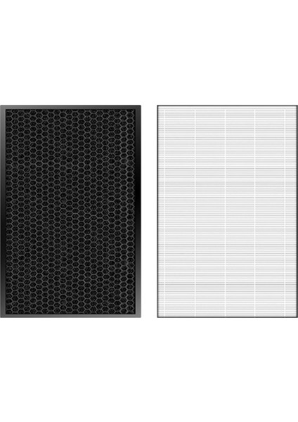 Philips Hava Temizleme Serisi Için 2x FY1413/40 Aktif Karbon ve FY1410/40 Hepa Yedek Filtre, AC1214/1215/1217'YI Değiştirin (Yurt Dışından) indirimleri