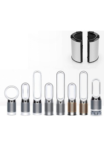 2x Yedek Hepa Filtre Dyson TP06 HP06 PH01 PH02 Hava Temizleme Cihazı Gerçek Hepa Filtre Seti Parçası 970341-01 965432-01 (Yurt Dışından) indirimleri