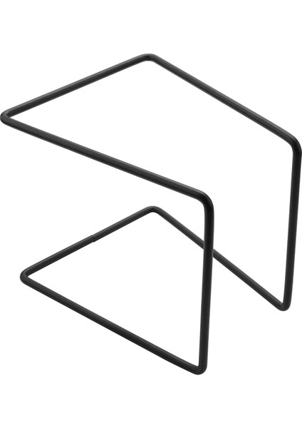 3x Damla Kahve Filtre Bardak Tutucu Raf Geometri Kahve Damlatıcı Standı V60 Damla Metal Özel Çerçeve Siyah (Yurt Dışından)