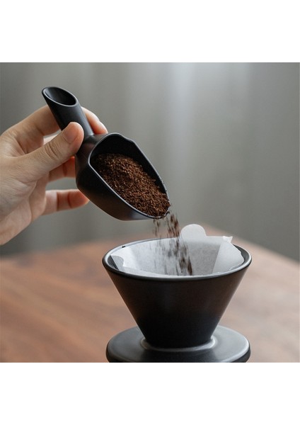 Cafede Kona Kahve Küreği Ölçüm Kaşığı 20G Kepçe Kahve Çekirdekleri Mutfak Ölçme Aracı Kahve Kaşığı Siyah (Yurt Dışından) modelleri