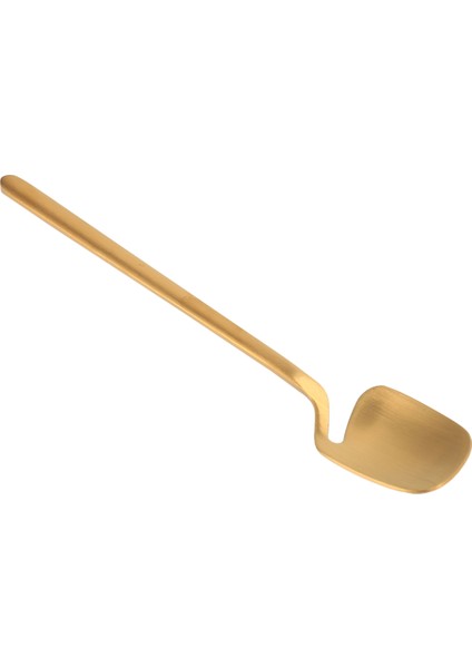 Kahve Kaşıkları, 12 Parça Espresso Kaşığı, 5.6 Inç Paslanmaz Çelik Küçük Kaşık Çay Kaşığı Minik Kaşık (Altın) (Yurt Dışından)