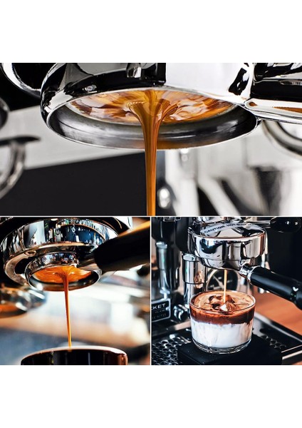54MM Dipsiz Portafilter, Breville 8 Serisi BES870/880 Parçaları Için Filtre Sepetli 3 Kulaklı Espresso Portafiltre (Yurt Dışından)