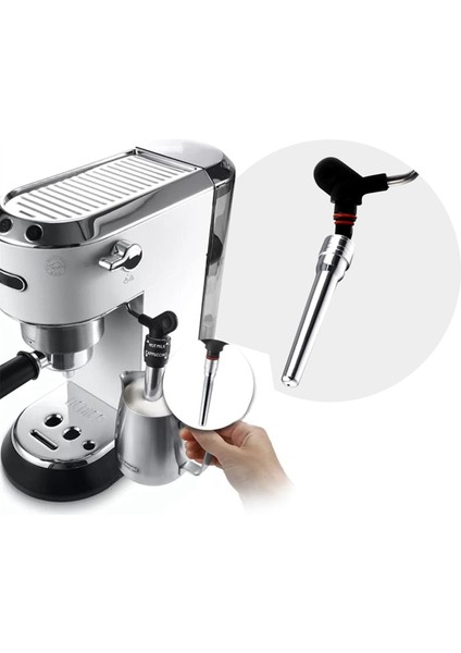 2 Adet Buhar Nozulu Ucu Emzik Delonghi Dedica EC680/EC685, EC9335, ECP3420, ECO310, Süt Köpüğü Iç Tüp (Yurt Dışından) fiyatları