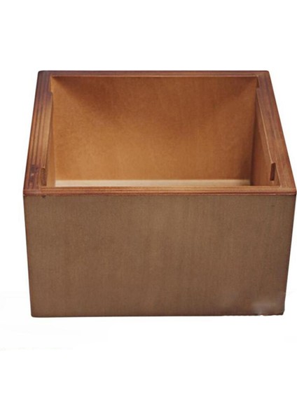 2x Kahve Knock Box Paslanmaz Çelik Ahşap Kahve Telvesi Konteyner Kutusu Barista Kahve Kalıntı Kovası Eziyet Çöp Kutusu (Yurt Dışından)