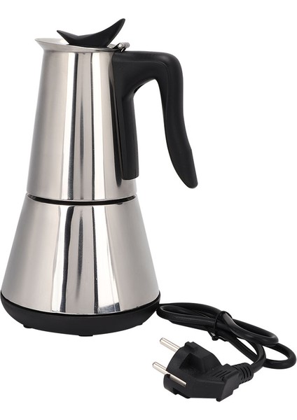 Elektrikli Soba Espresso Makinesi Moka Pot 6 Bardak Percolator Cezve Elektrikli Paslanmaz Çelik Klasik Cafe Maker Ab Tak (Yurt Dışından)