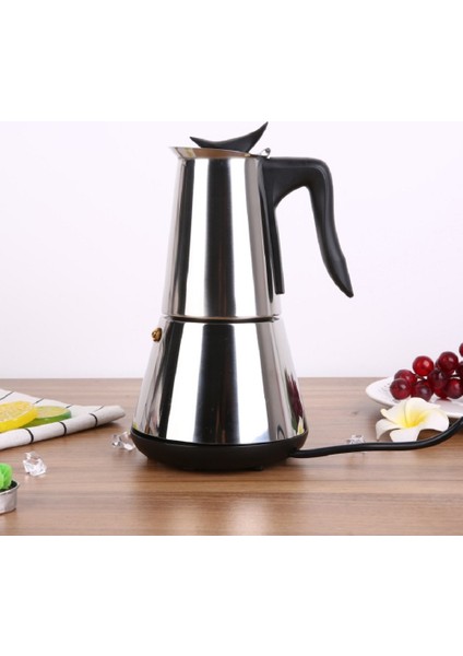 Elektrikli Soba Espresso Makinesi Moka Pot 6 Bardak Percolator Cezve Elektrikli Paslanmaz Çelik Klasik Cafe Maker Ab Tak (Yurt Dışından) indirimleri