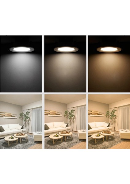 10 Adet 18 Watt Panel LED CT-5169 Beyaz Işık Alüminyum Kasa fiyatları