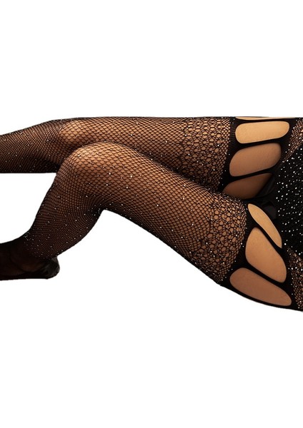 Taşlı Siyah S/l Beden Çorap fırsatları