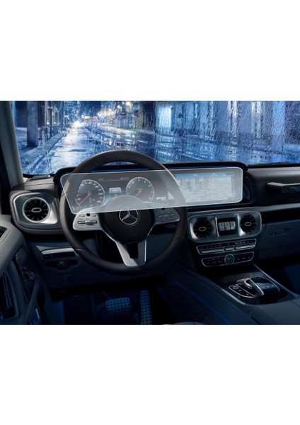 Mercedes G63 Mat Ekran Koruyucu Multimedya ve Djital Ekran Şeffaf fiyatları