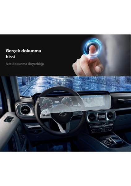 Mercedes G63 Mat Ekran Koruyucu Multimedya ve Djital Ekran Şeffaf fırsatları