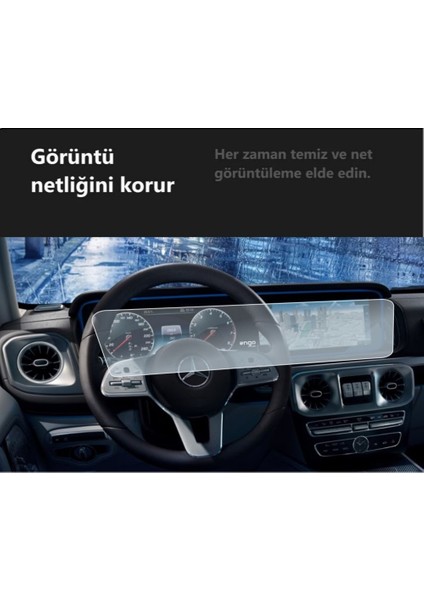 Mercedes G63 Mat Ekran Koruyucu Multimedya ve Djital Ekran Şeffaf indirimleri