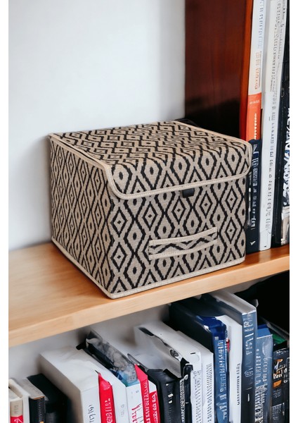 Bohe Çok Amaçlı Kapaklı Kutu Mini Raf Düzenleyici modelleri