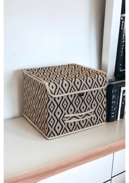 Bohe Çok Amaçlı Kapaklı Kutu Mini Raf Düzenleyici fırsatları