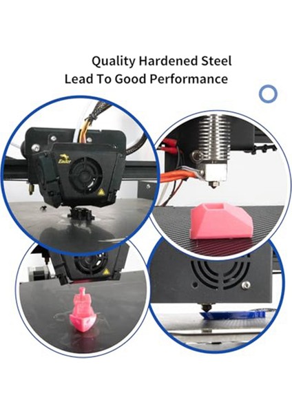 8 Adet Sertleştirilmiş Çelik V6 Meme Kiti, 3D Yazıcı V6 Hotend Ekstruder Nozulları 0.4mm 0.6mm 0.8mm Anycubic I3 Mega (Yurt Dışından)
