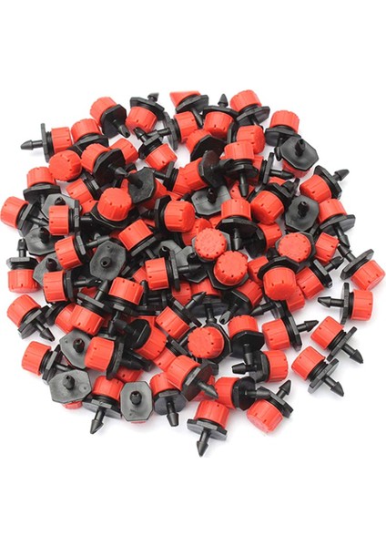 500 Adet Bahçe Sekiz Delikli Ayarlanabilir Akış Damlatıcılar, Bahçe Sulama Nozulları, Avlu Sera Sulama Nozulları (Yurt Dışından)