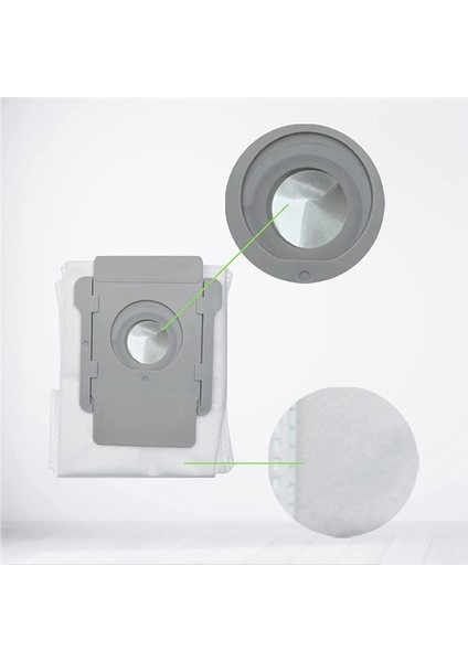 Yedek Kir Bertaraf Toz Torbası Filtresi Irobot Roomba I3+ I7 I7+ E5 E6 Elektrikli Süpürge Aksesuarları Için Uyumlu (Yurt Dışından) indirimleri