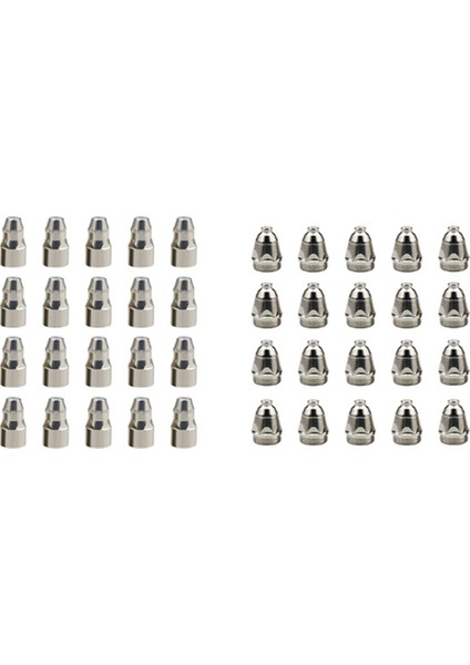 20 Takım P80 Plazma Kesme Memesi 1.7 Delik Kesme Makinesi Torç Memesi Aksesuarları Elektrot Memesi (Yurt Dışından) fiyatları