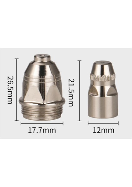 20 Takım P80 Plazma Kesme Memesi 1.7 Delik Kesme Makinesi Torç Memesi Aksesuarları Elektrot Memesi (Yurt Dışından) fırsatları